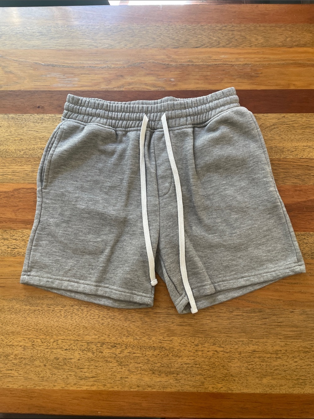 Men's Brooklyn Cloth Gray Drawstring Sweat Shorts